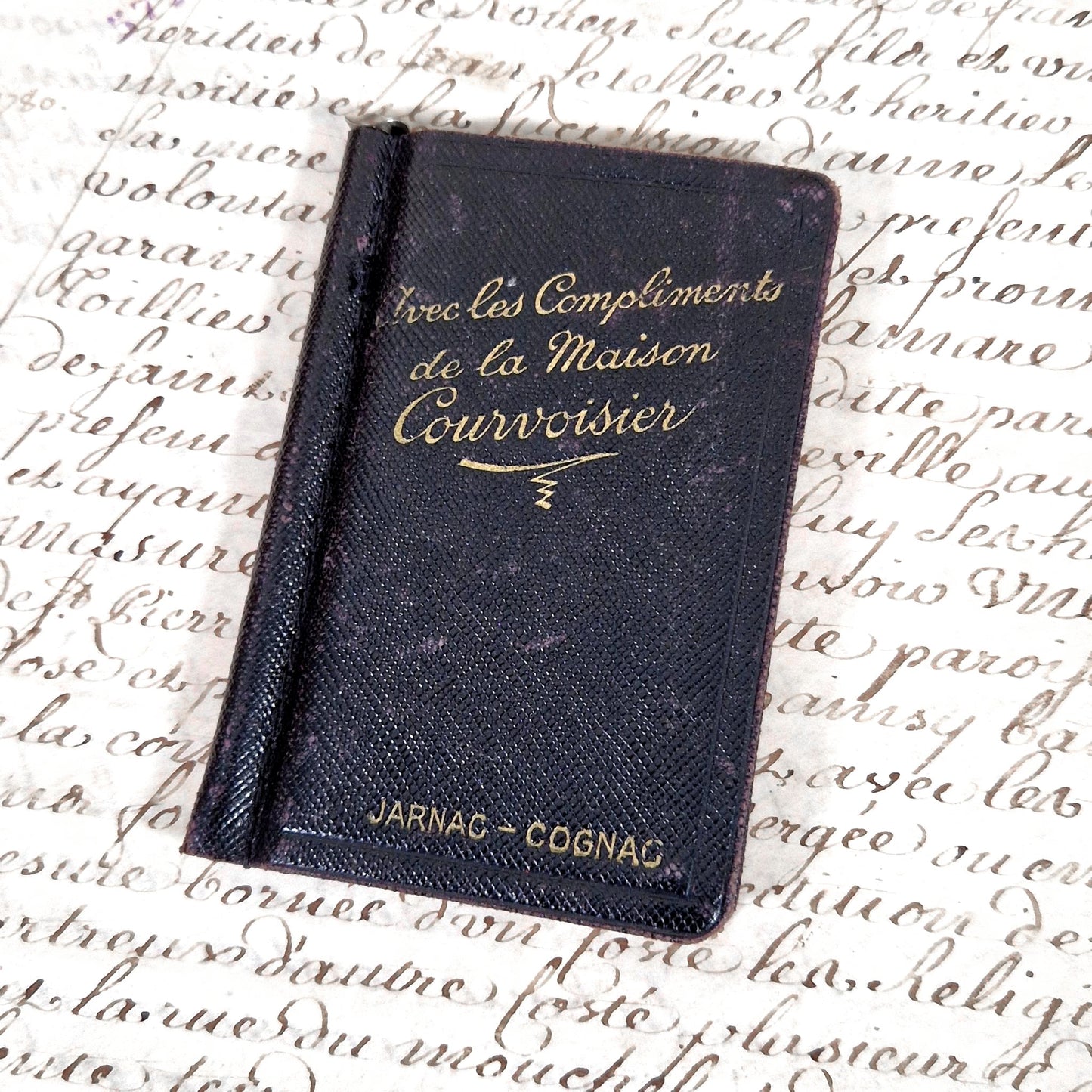agenda mignon cognac courvoisier