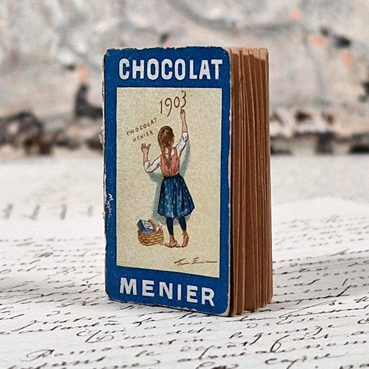 agenda pub 1903 chocolat menier