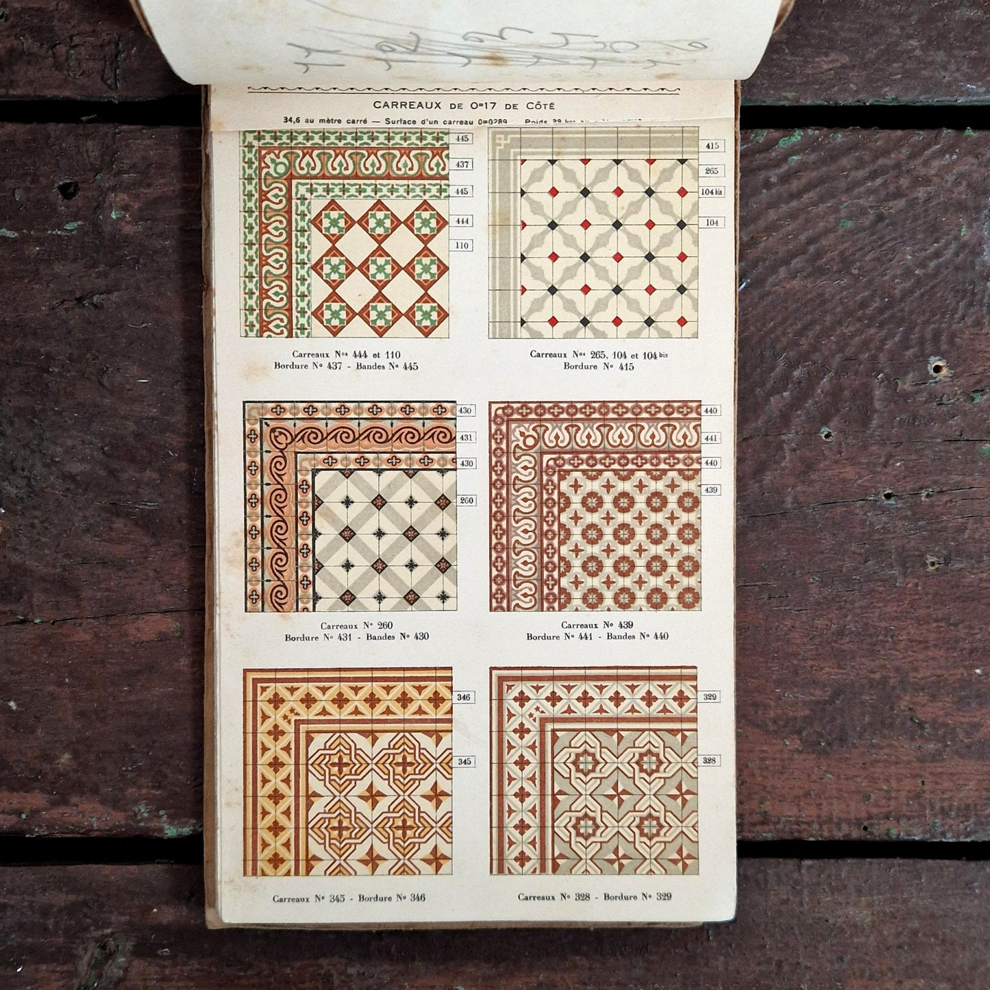 album carreaux ciment art deco provence