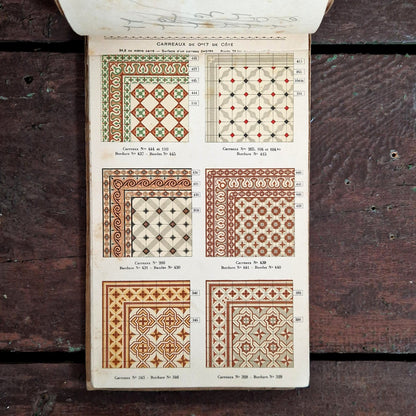 album carreaux ciment art deco provence