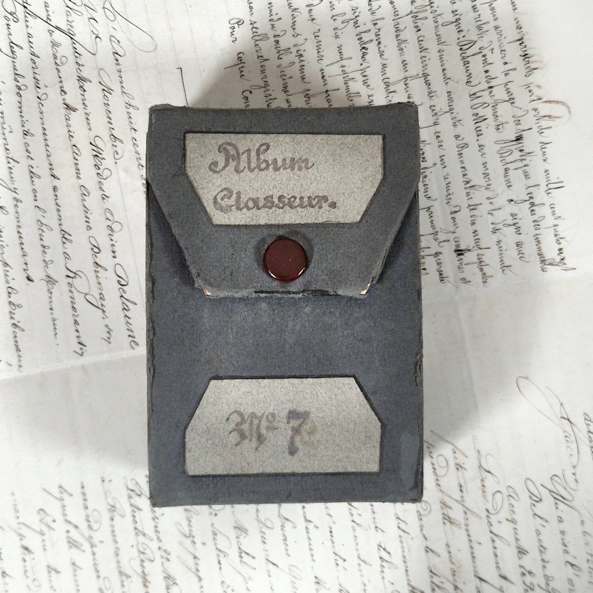 album classeur photographique ancien