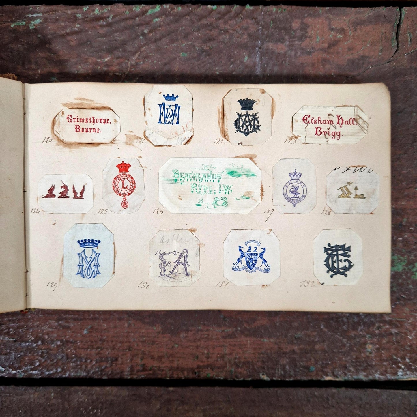 album de reference papeterie noble