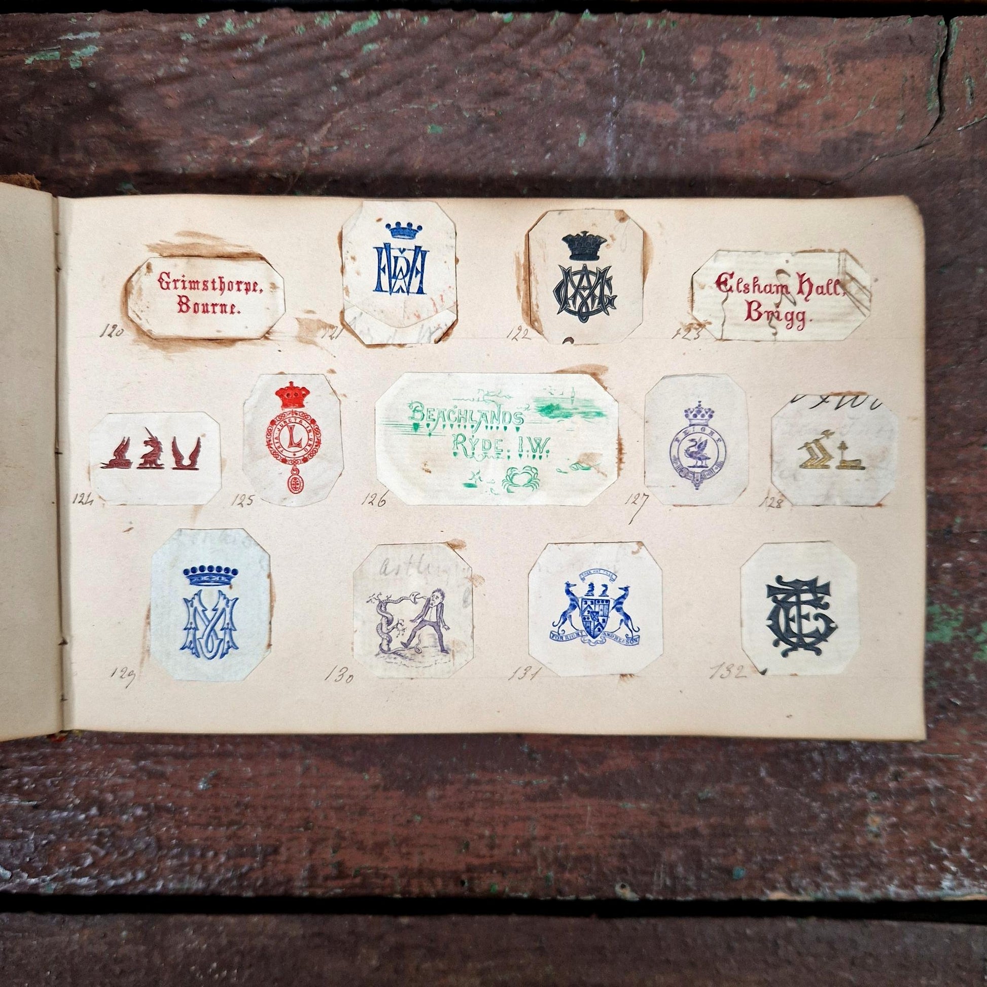 album de reference papeterie noble