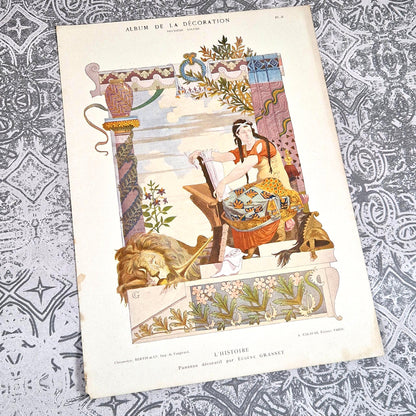 album decoration eugene grasset panneau