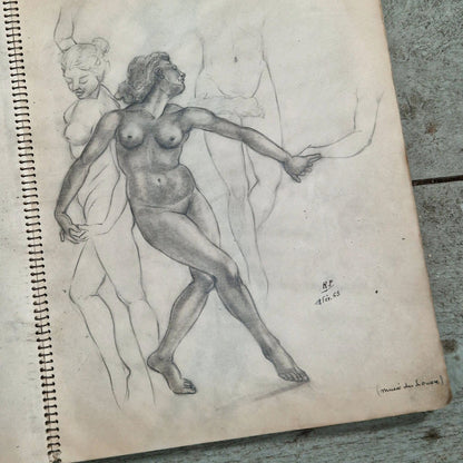 album dessin musee bourdelle 1954