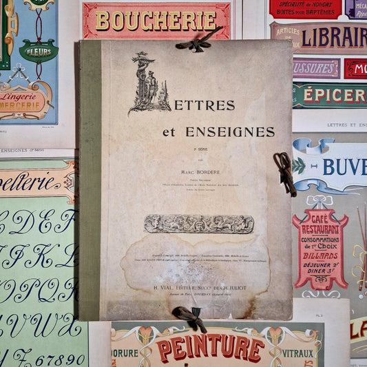 album exemples enseignes anciennes