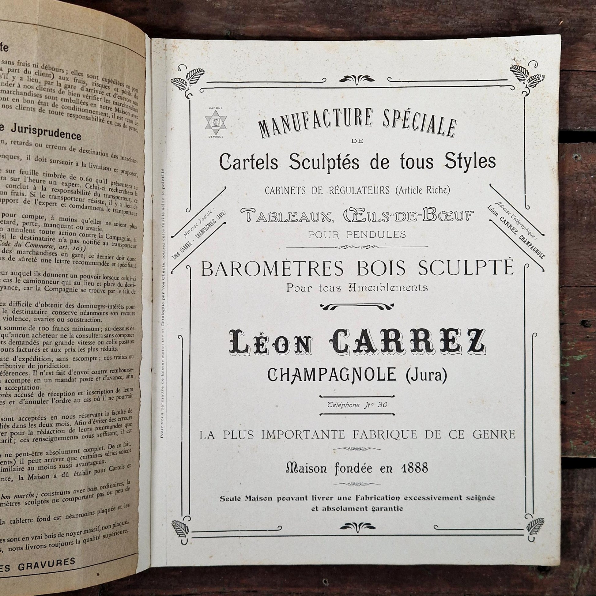 album horloges champagnole jura