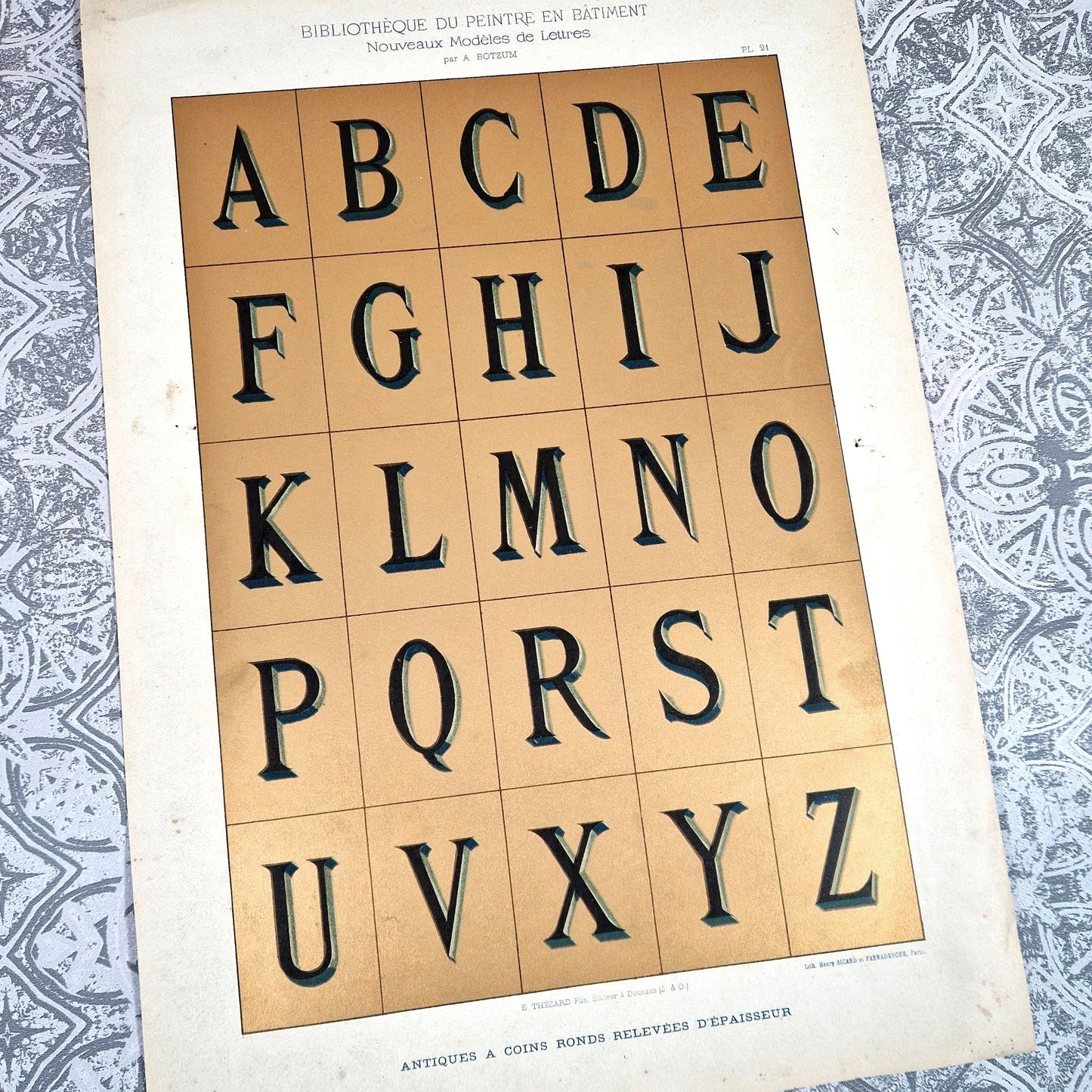 alphabet ancien ombre thezard