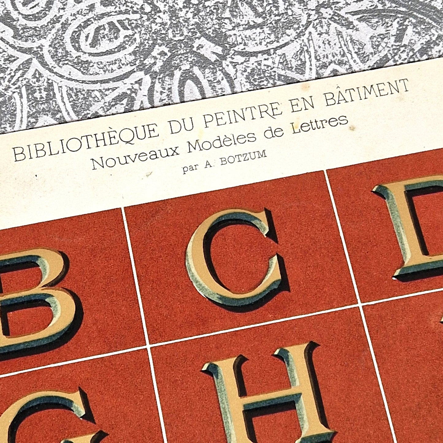 alphabet monumental bibliotheque peintre