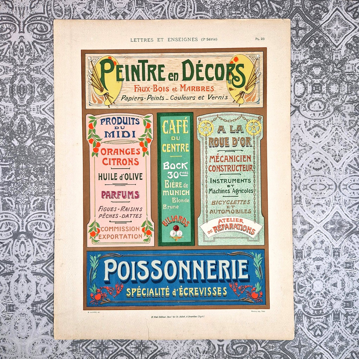 alphabet peintre en décors