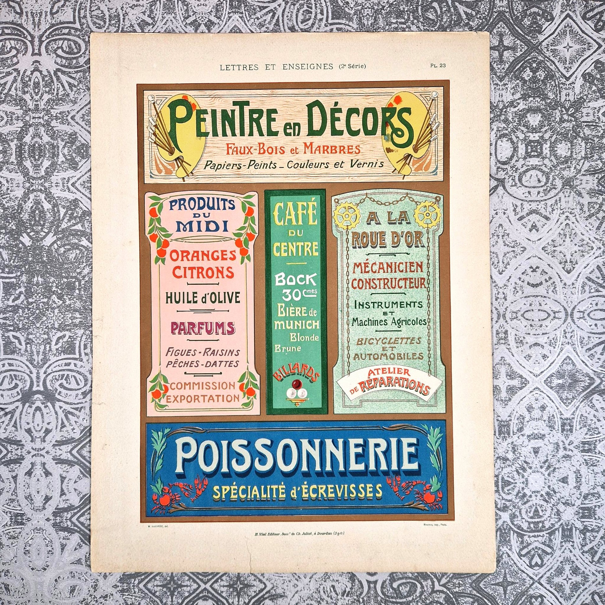 alphabet peintre en décors