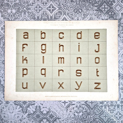 alphabet petit romain batons botzum