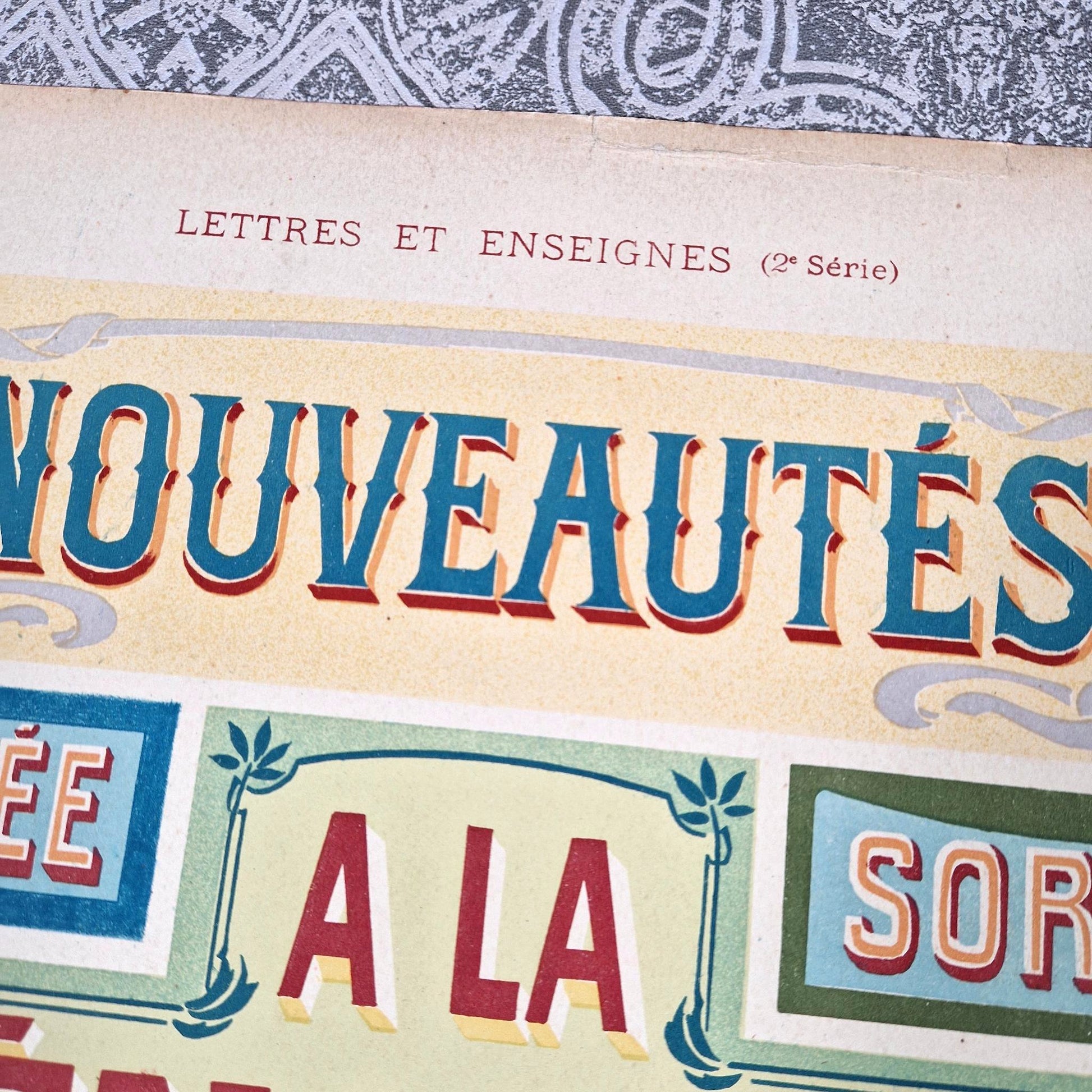 alphabet typographique nouveautes