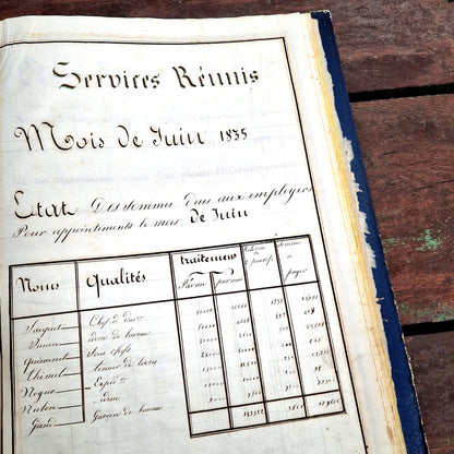 ancien cahier cours administratif fonctionnaire