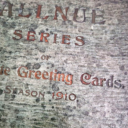 ancien catalogue specimen de cartes de voeux