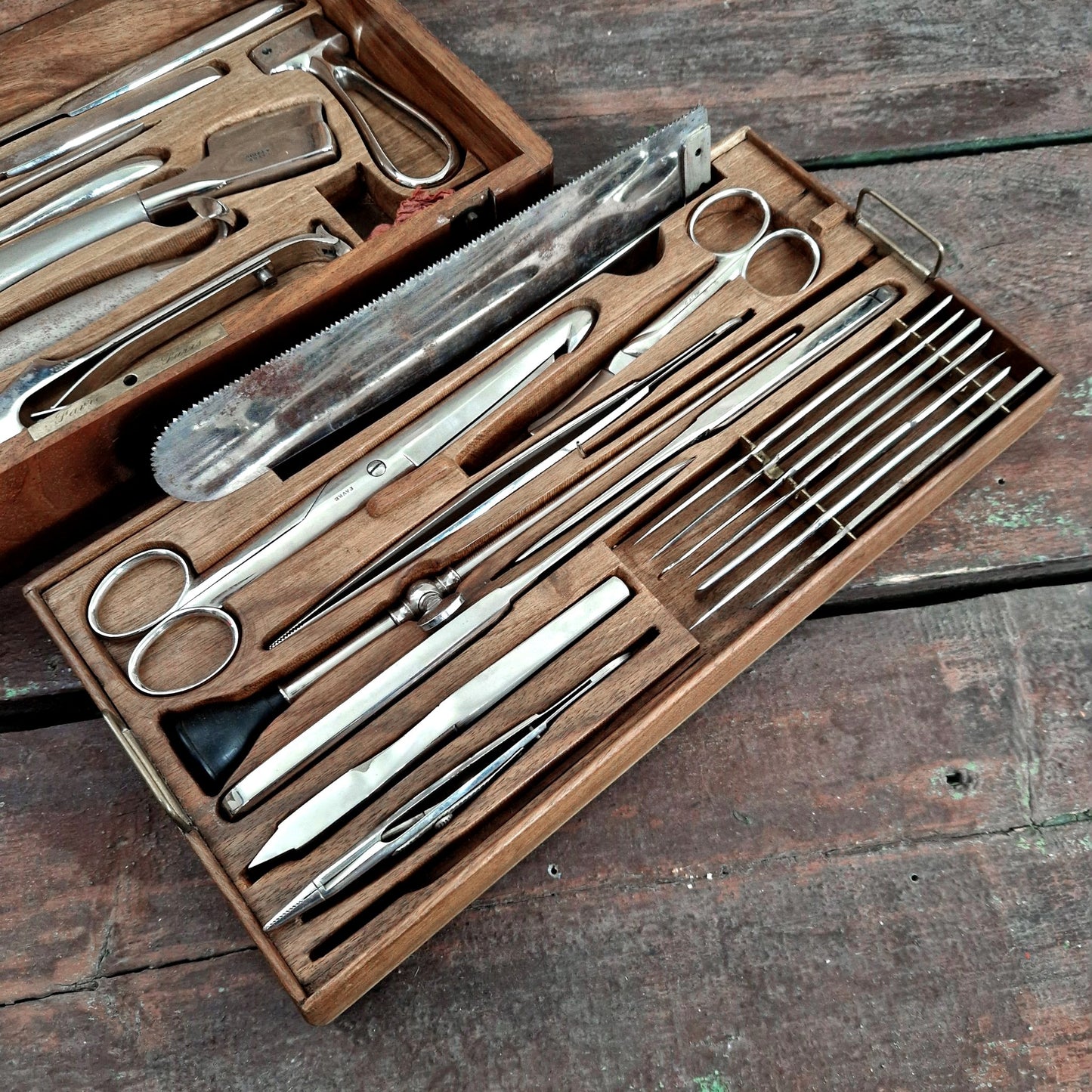 ancien coffret médical XIXe