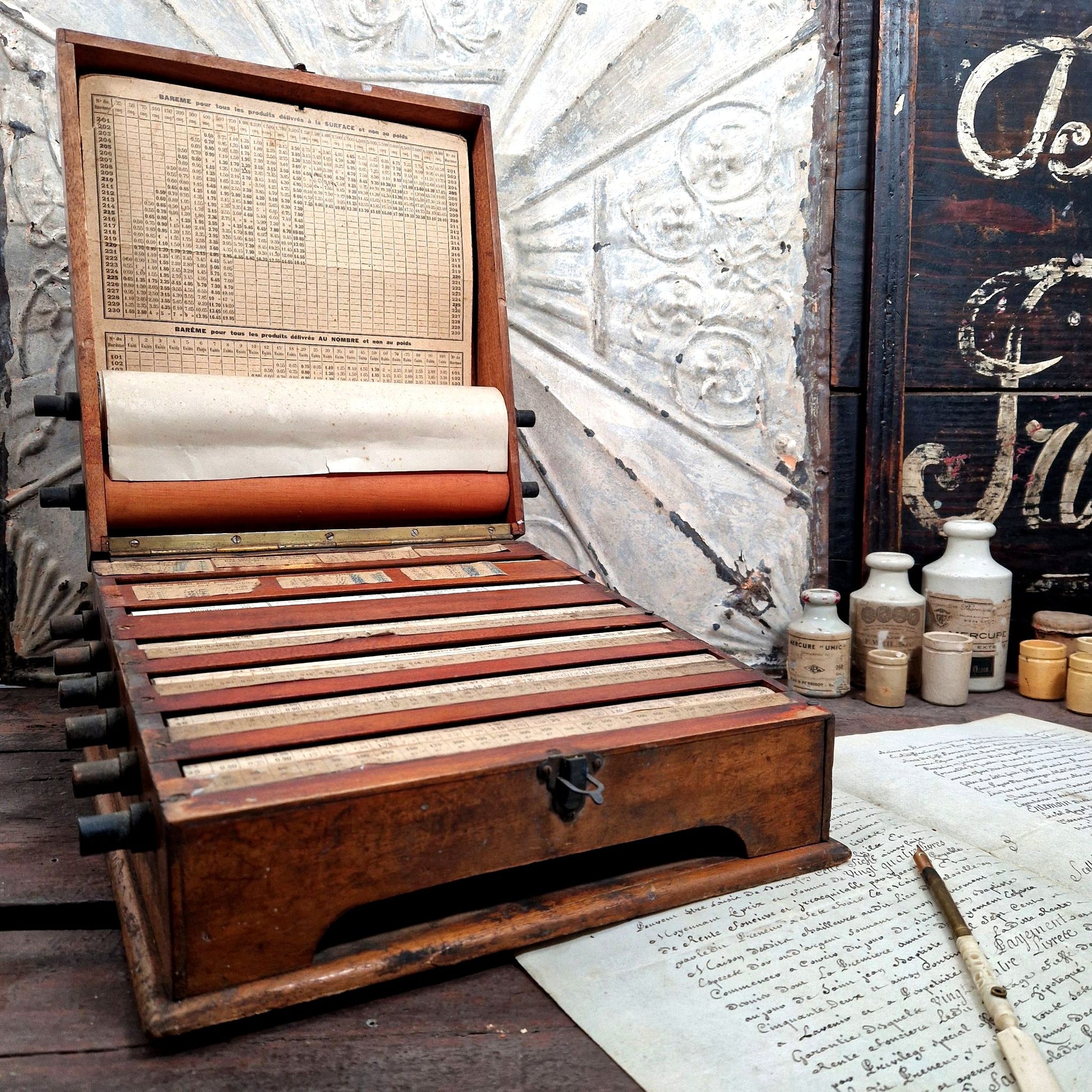 ancien coffret pharmacie prix substances