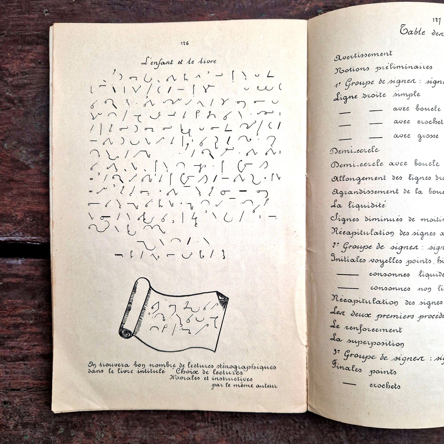 ancien cours de stenographie francaise