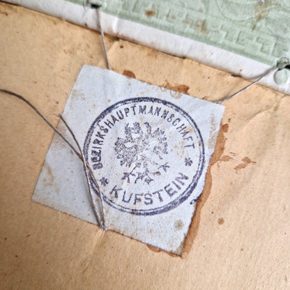 ancien document de voyage