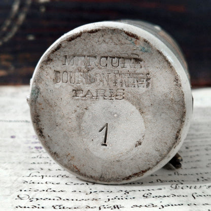 ancien flacon medicament mercure