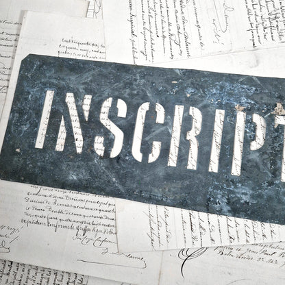 ancien gabarit inscriptions