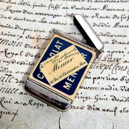 ancien objet publicitaire Menier