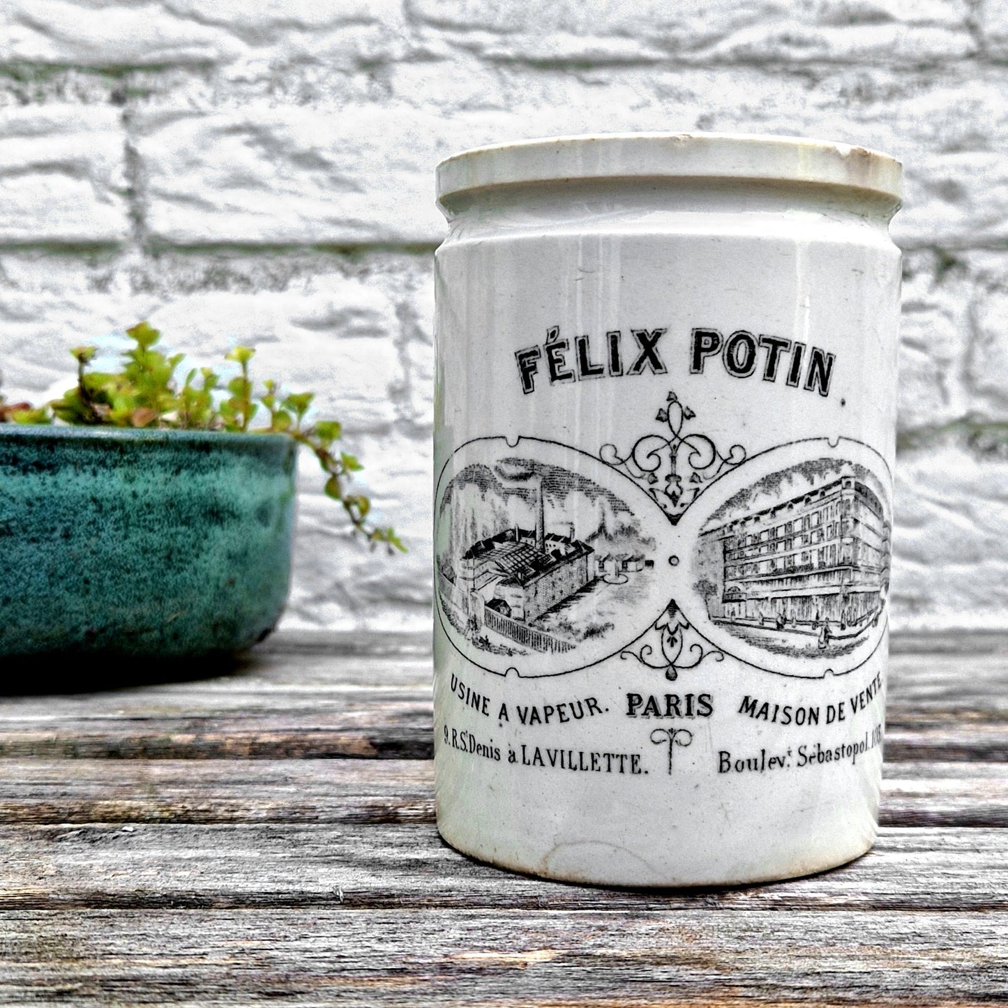 ancien pot felix potin paris