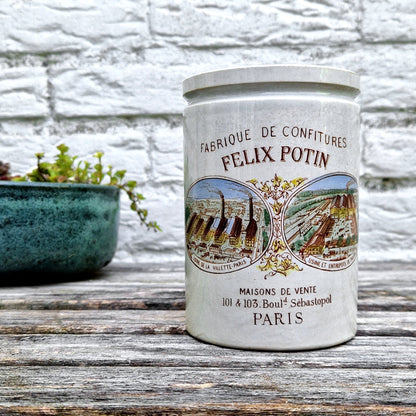 ancien pot publicitaire confiture felix potin