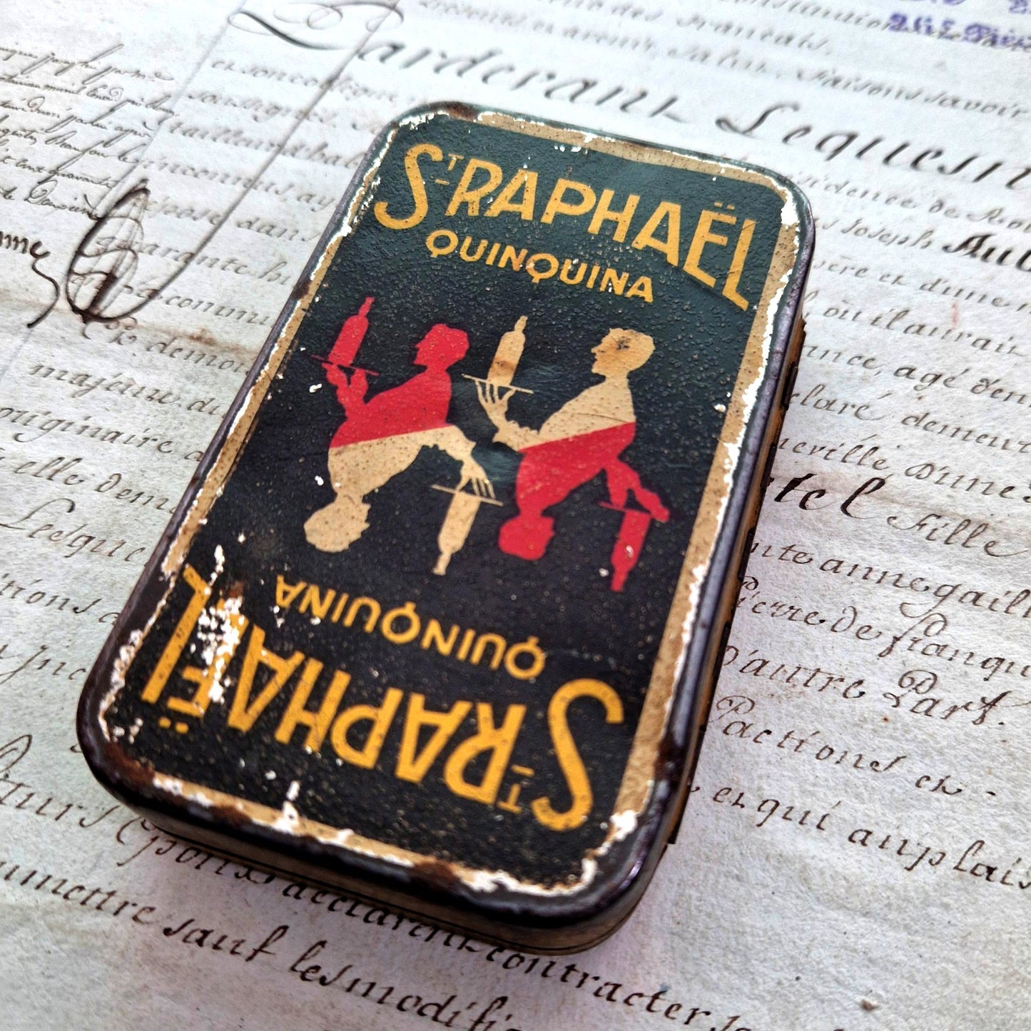 ancienne boite jeu de cartes st raphael