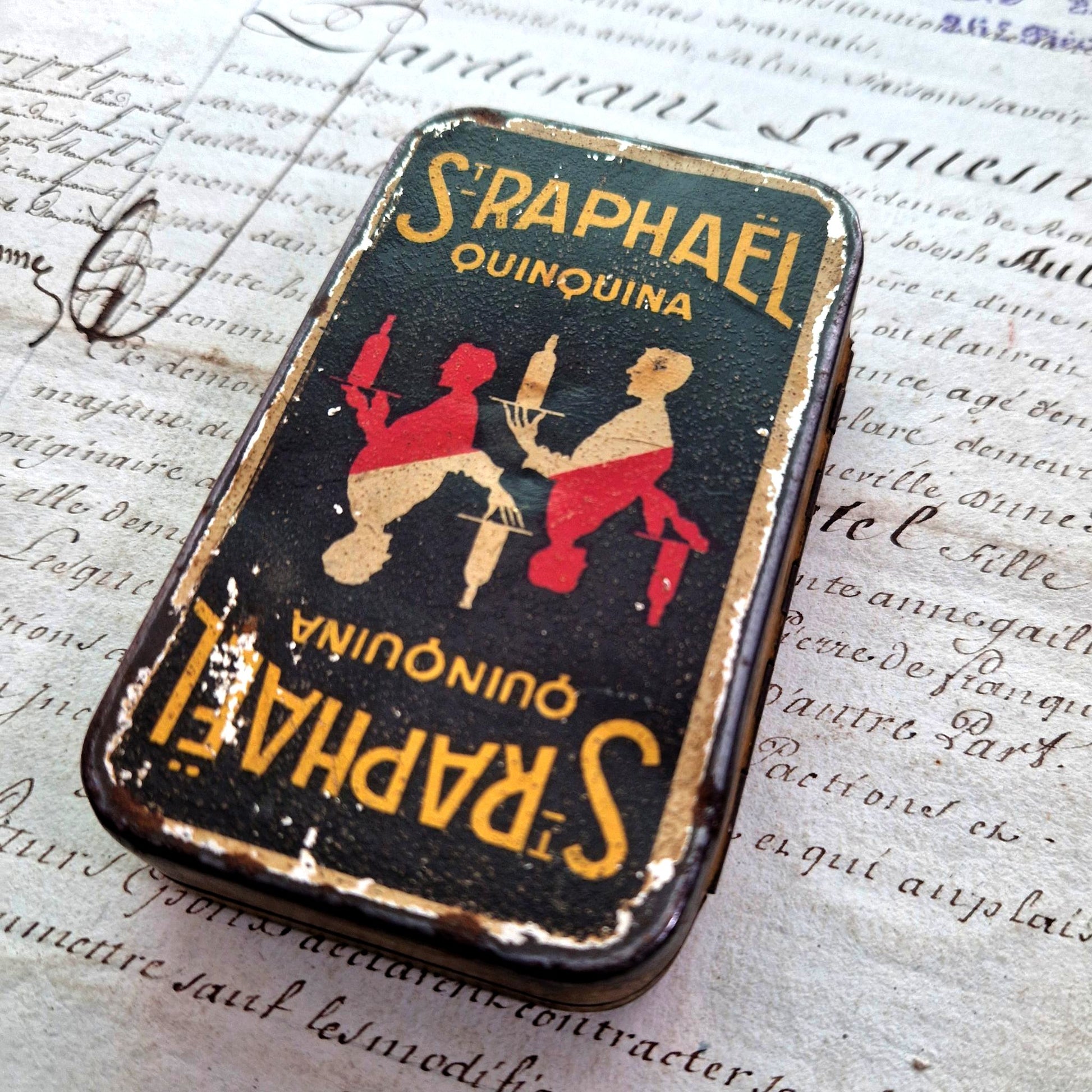 ancienne boite jeu de cartes st raphael