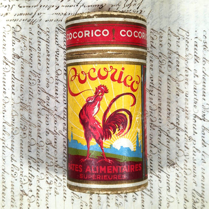 ancienne boite pates cocorico collection