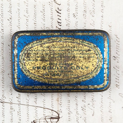 Boite pharmaceutique ancienne « Pastilles Coly »