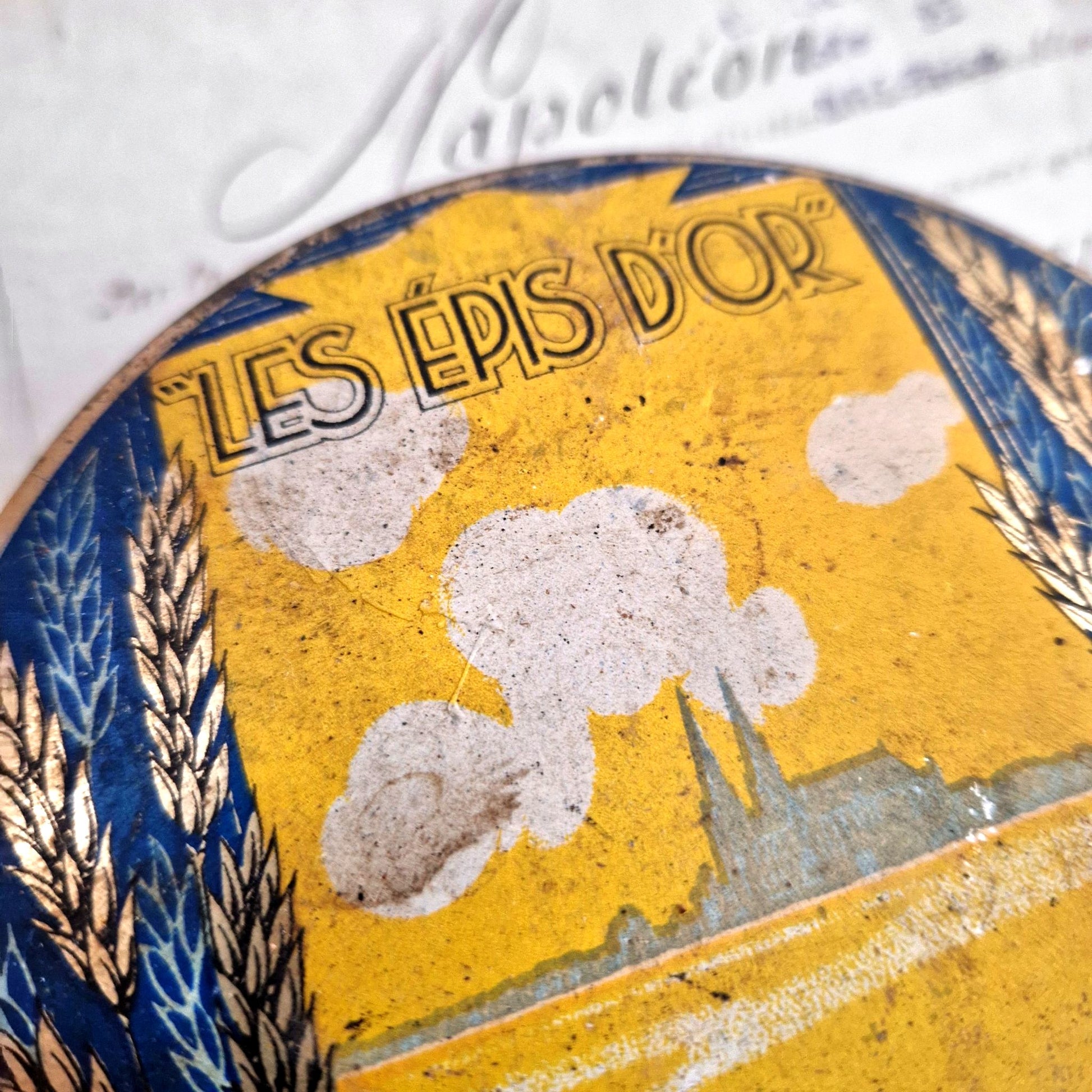 ancienne boite rouillon confiserie