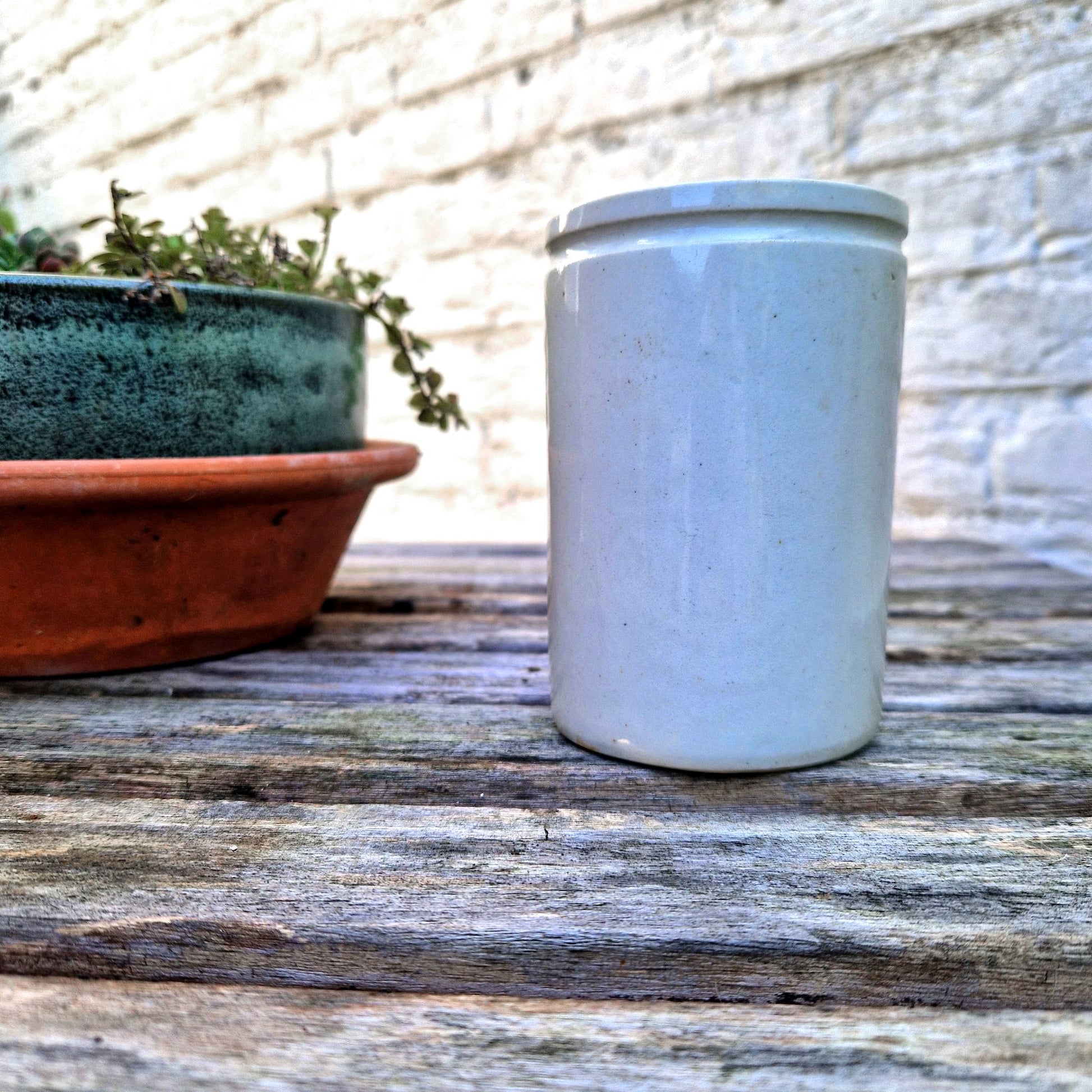 ancienne ceramique emaillee dundee marmelade