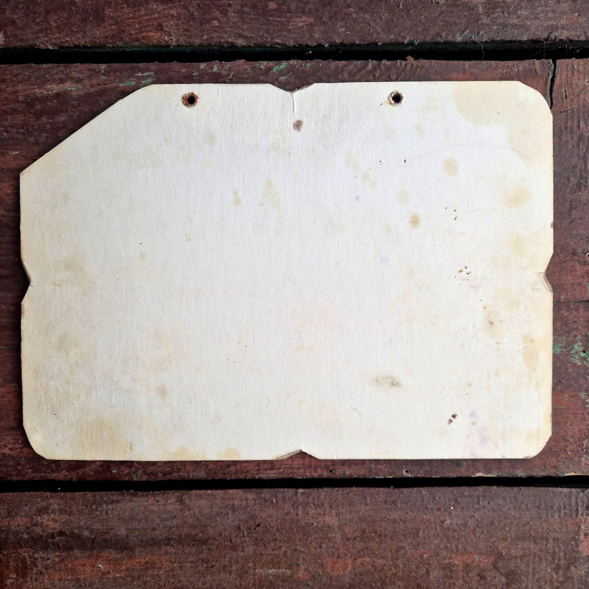 ancienne étiquette de boucherie