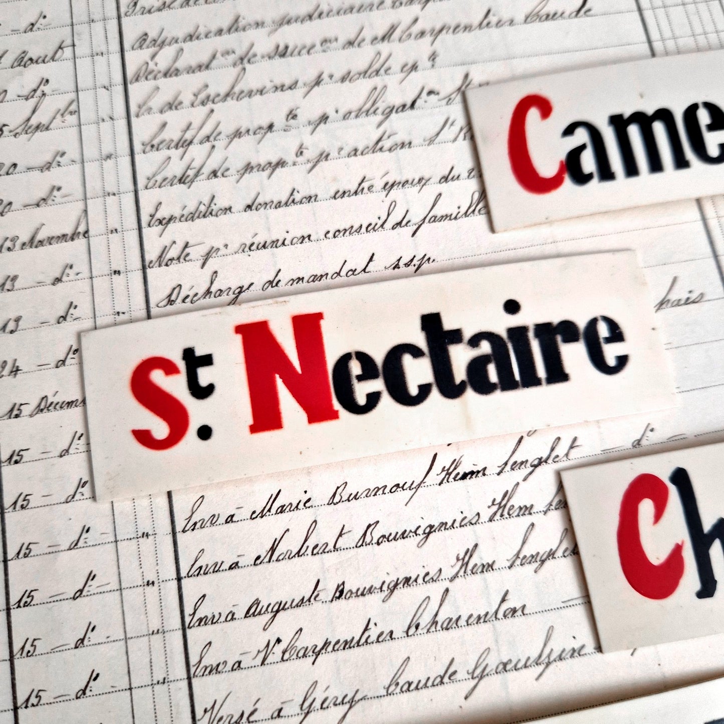 ancienne pancarte st-nectaire