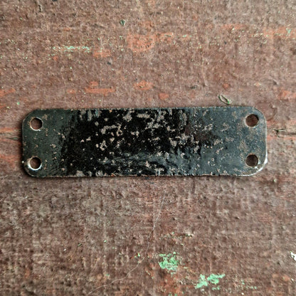 ancienne plaque robinet vidange