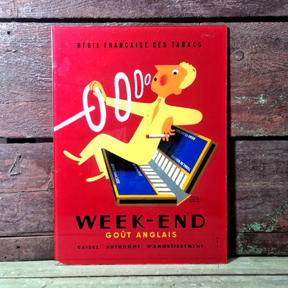 ancienne publicite tabac week-end