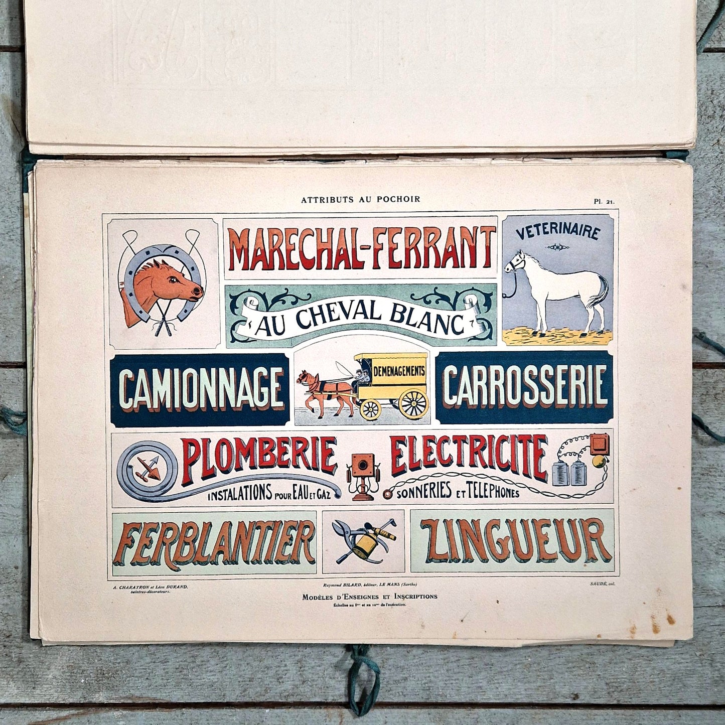 anciennes devanture commerce artisan