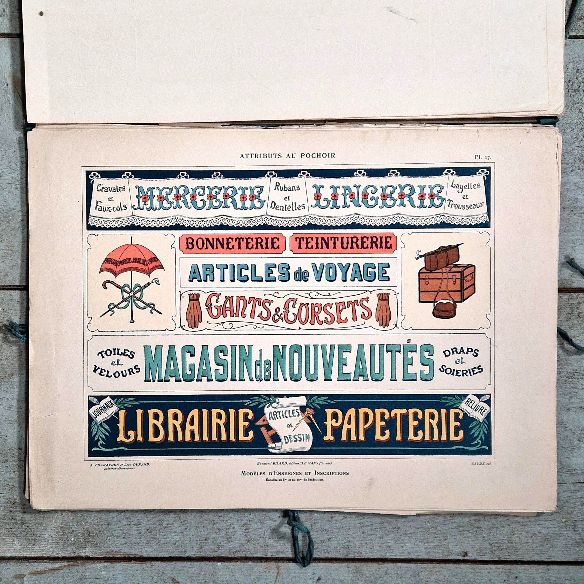 anciennes enseignes commerce 1900