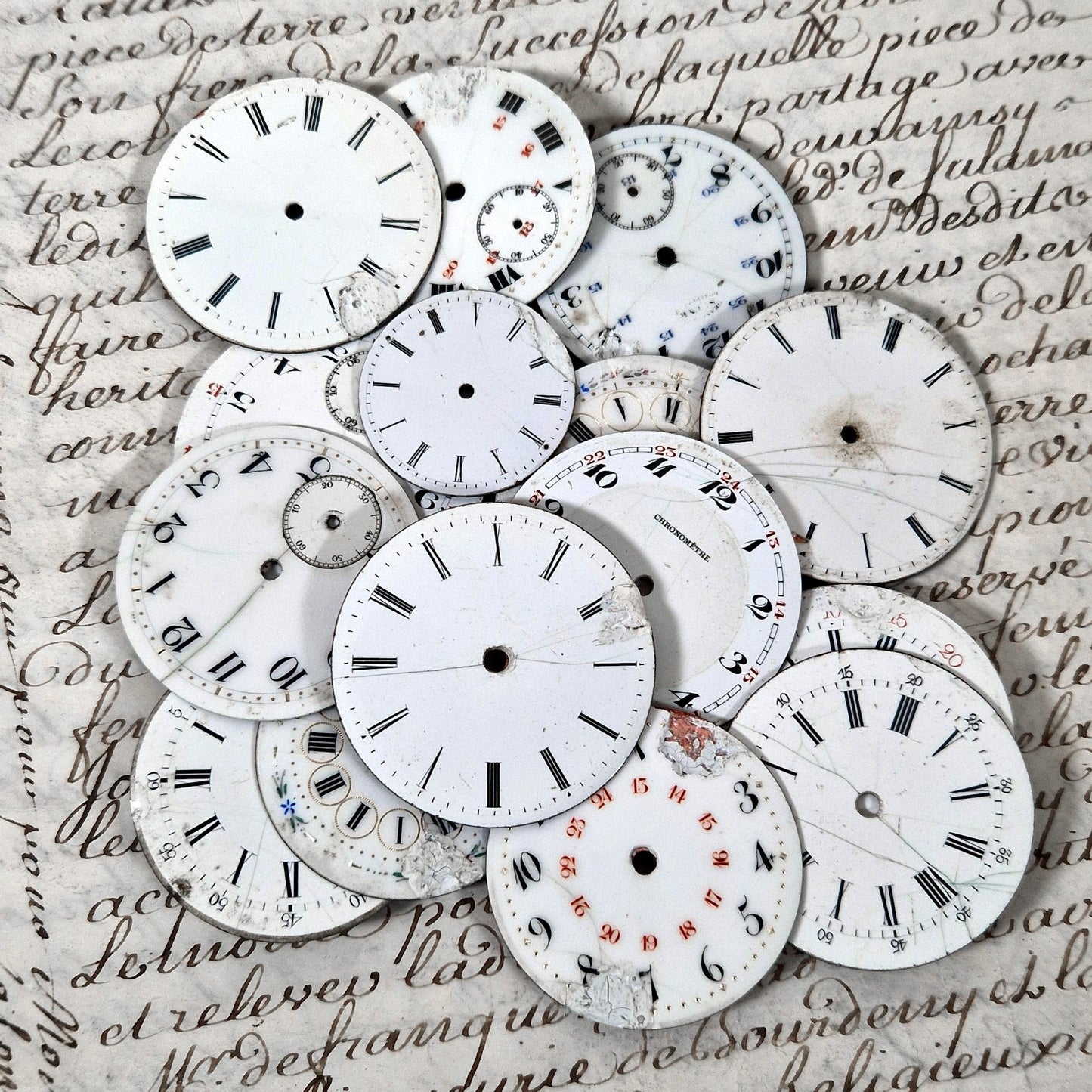 anciens cadrans de montre xixe siecle