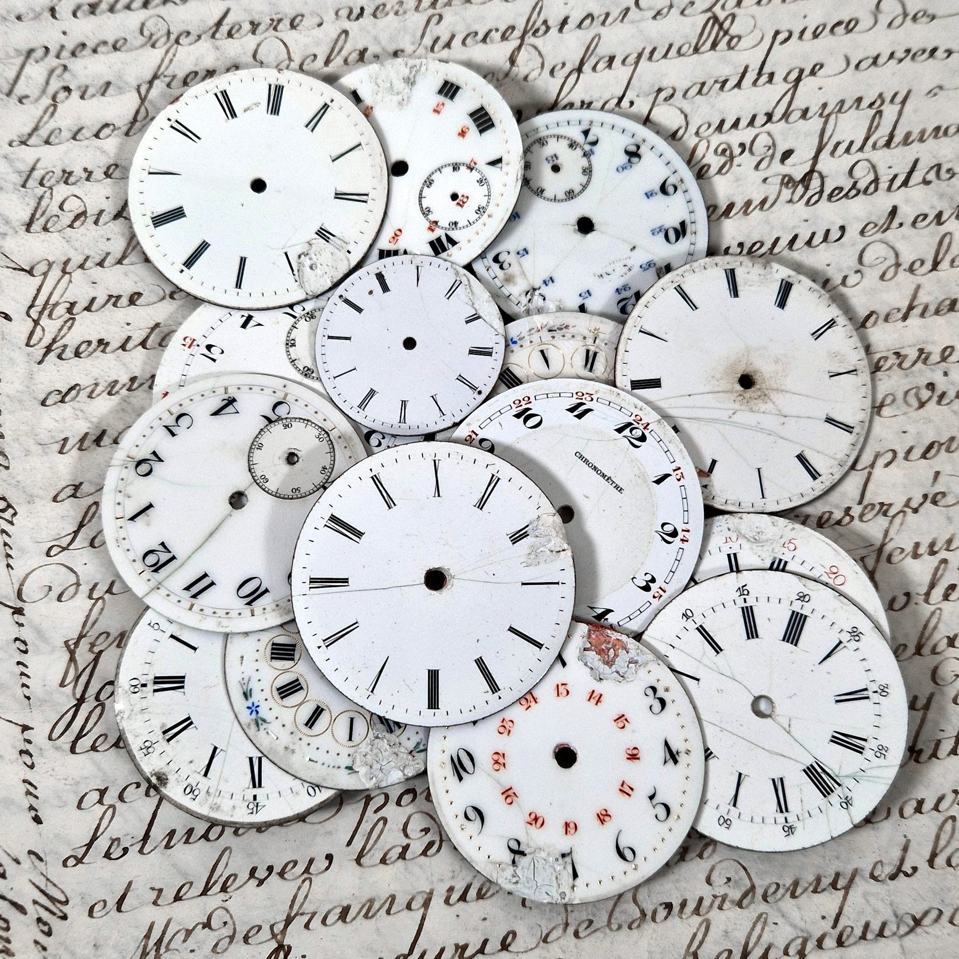 anciens cadrans de montre xixe siecle