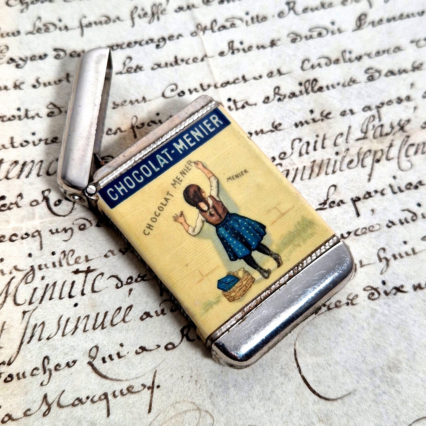 antique Menier Chocolate advertisingeitem