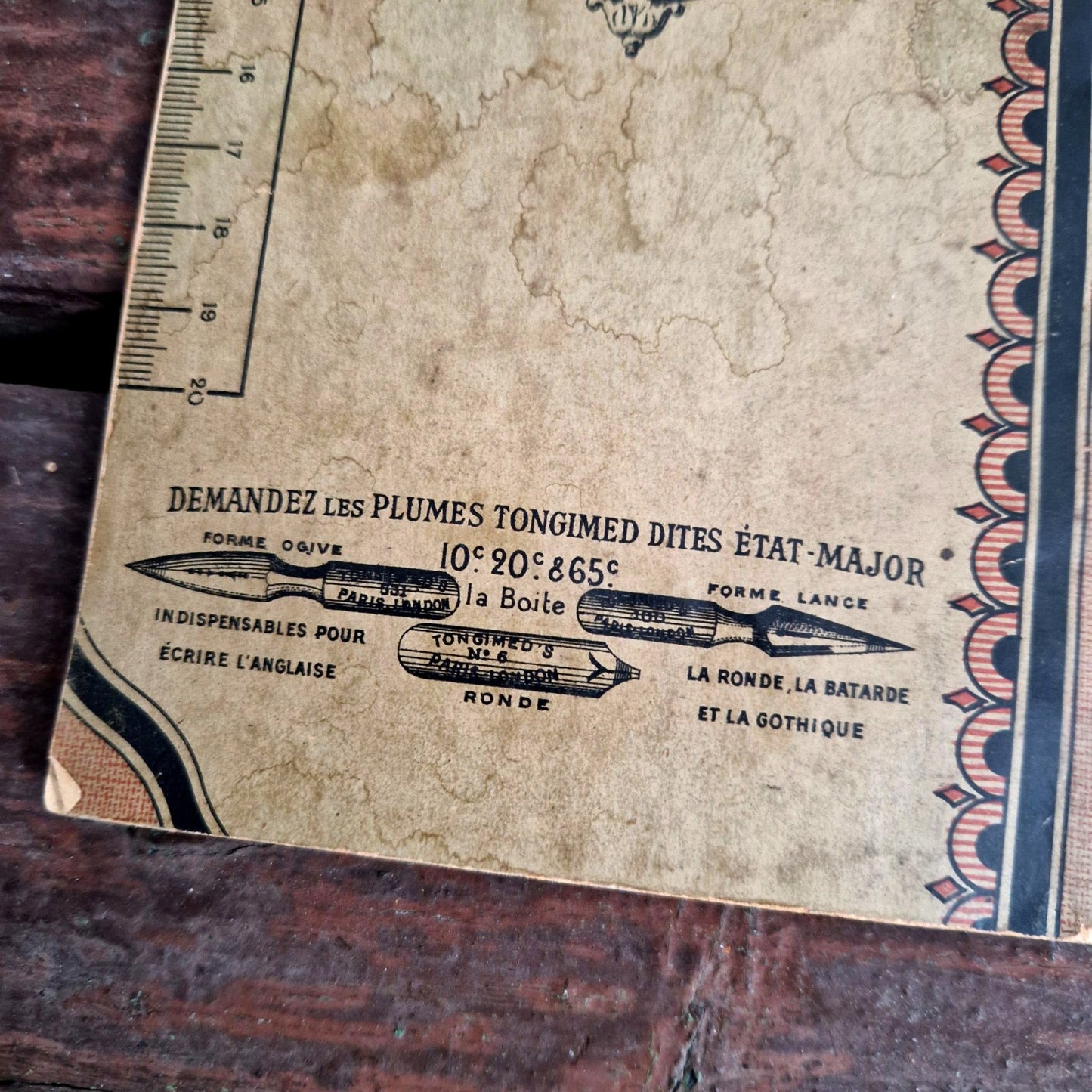 antique advertising agenda 1908