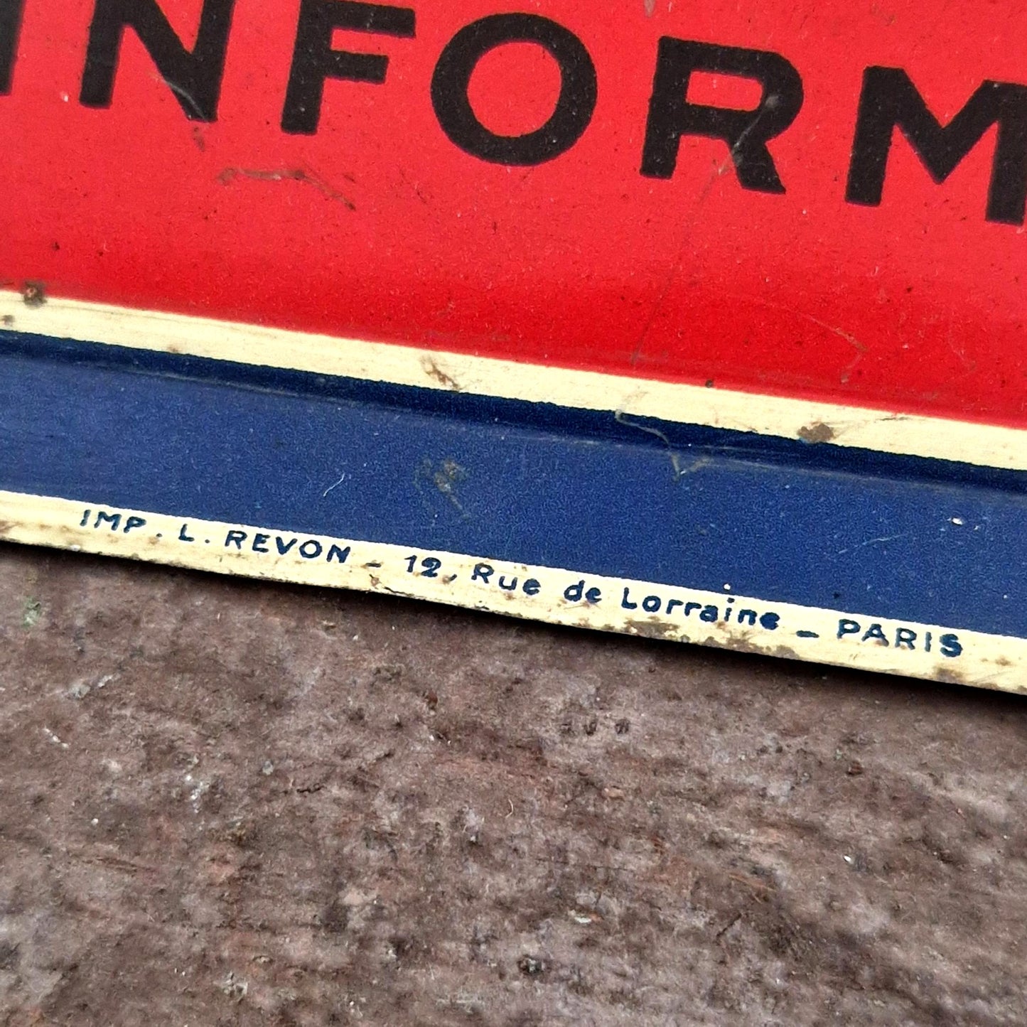 antique advertising le matin