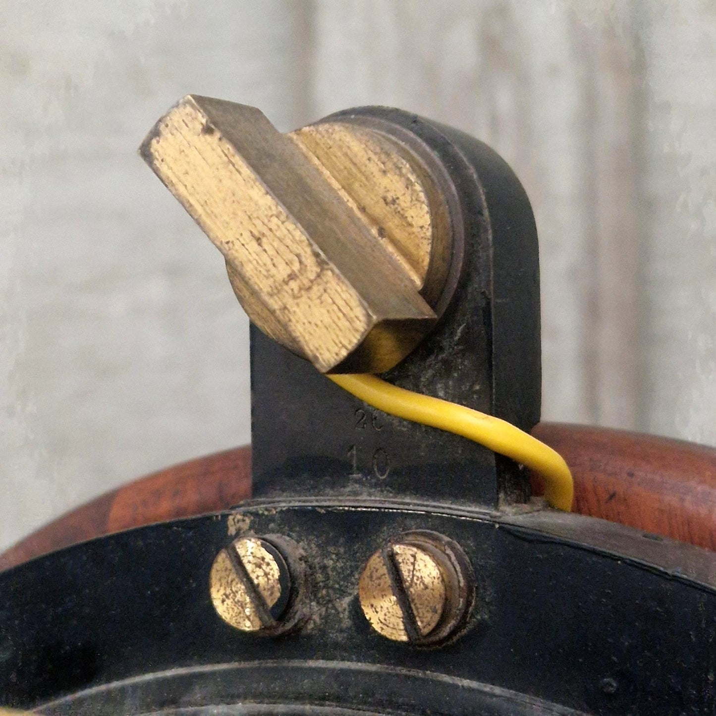 antique ammeter hartmann braun