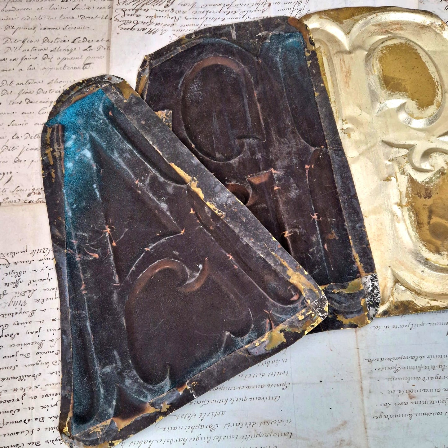 antique brass bar sign