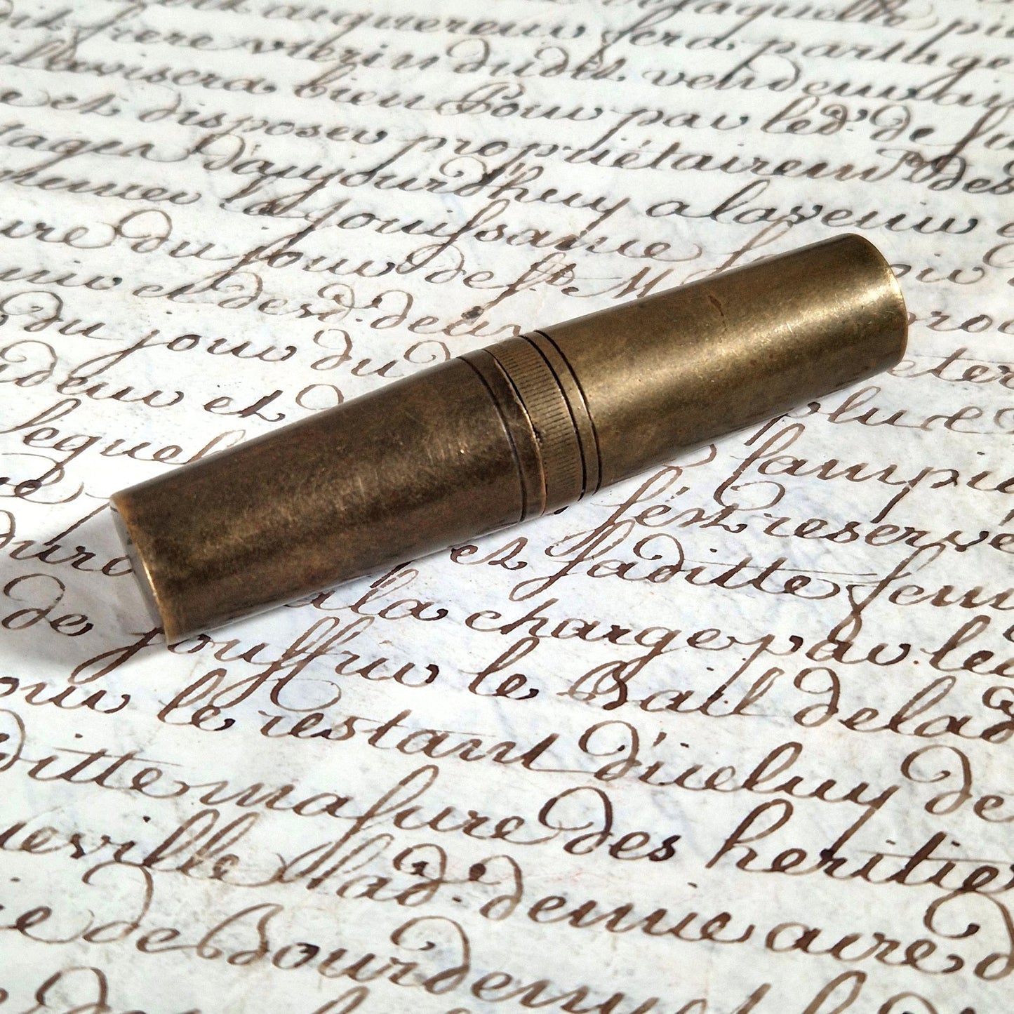 antique brass multi-tool corkscrew