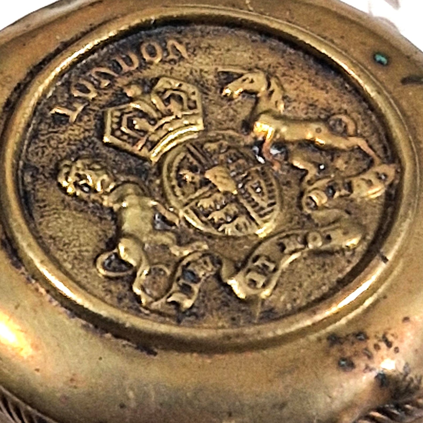 antique brass pen nibs box london