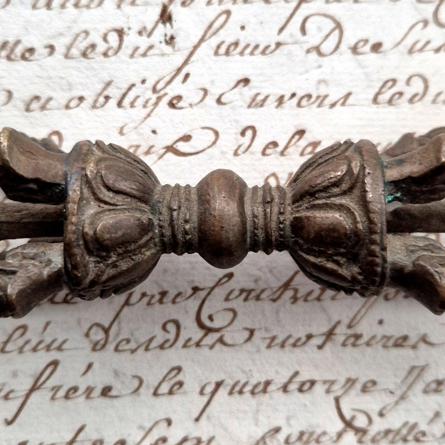 antique bronze vajra tibet